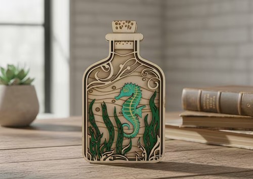 Paintable wooden art kit - wooden,