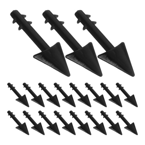 Black reusable plastic bird - reusable,