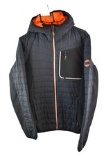 Superdry Mens Light Padded puffer Hybrid Hooded Jacket Size S Active Sports