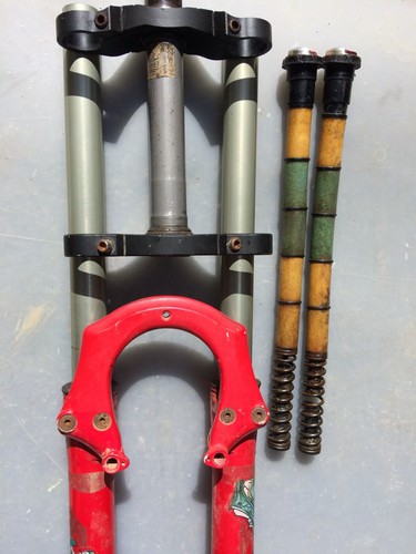 Retro triple clamp forks rst - clamp,