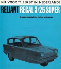 RELIANT REGAL 3-Wheeler 3/25