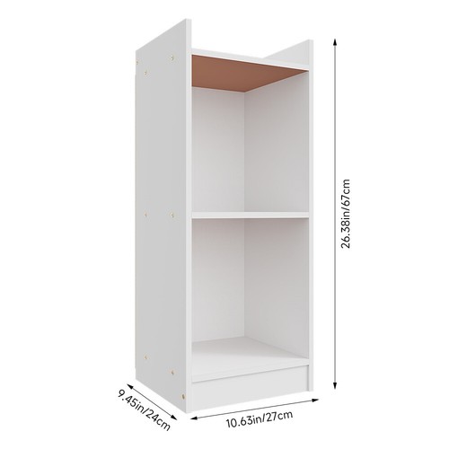 Tier wooden bookcase - 4, 5