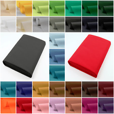 Plain 100% Cotton Fabric Sheeting Craft Quilting Sewing Linings 150cm 60" Wide