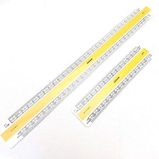 2 x Scale Rulers Architect Engineers Professional Specialist Rule 15cm & 30cm