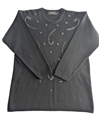 Women black paramour beaded - paramour,