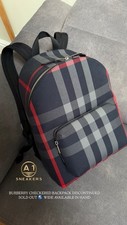 Burberry Backpack Checkered