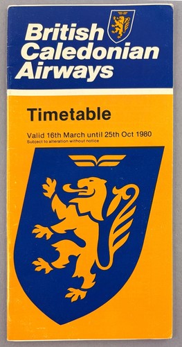 British caledonian airways - british,