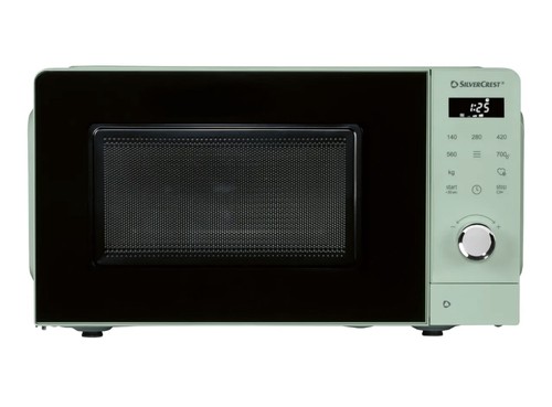 Silvercrest green microwave - silvercrest, microwave-