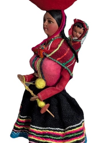 Handmade peruvian doll mother - handmade,