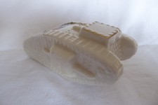 WW1 crested china tank -