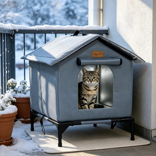 Outside wiinter feral stray - wiinter,