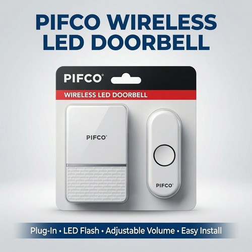 Pifco wireless doorbell - wireless,