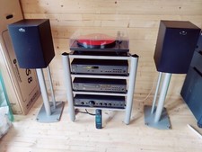 Arcam, Pro-Ject, KEF, Soundstyle audio system, inc. turntable, complete setup!