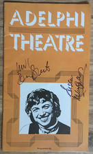 TOMMY STEELE/SUSAN MAUGHAN, original signed autograph 8"X5" Theatre Programme !