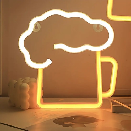 Beer neon sign - neon,