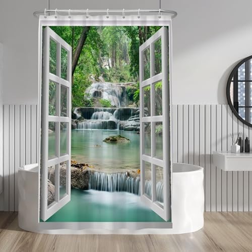 Nature landscape shower - ,