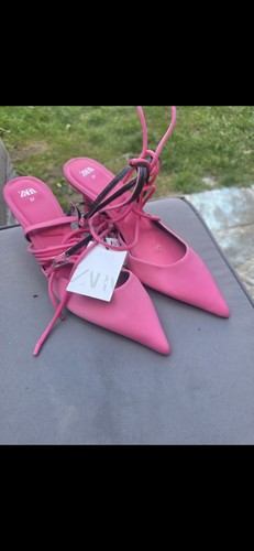 Zara pink heels - pink,