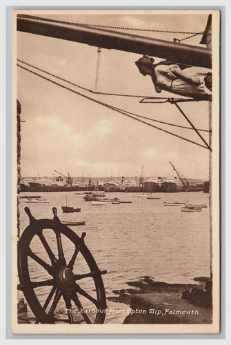Postcard cornwall falmouth the - postcard,