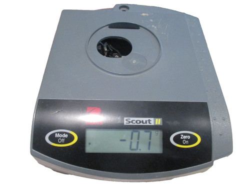 Ohaus scout sca210 - scout, ii