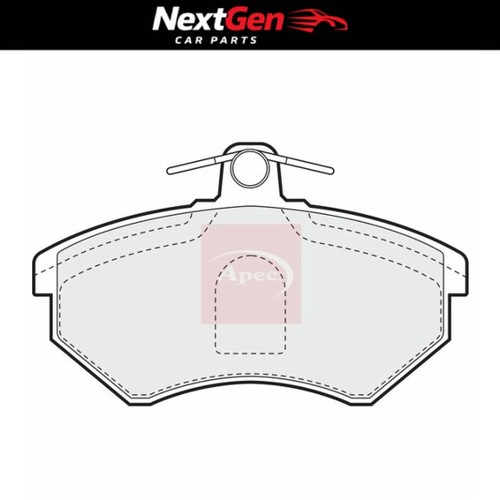 Front brake pads apec - brake, vw