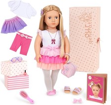 46cm Thea Doll Our Generation Blond Hair, 3 Outfits & Accessories for Ages 3+