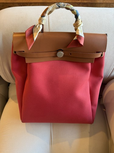 Hermès herbag dos - herbag, zip