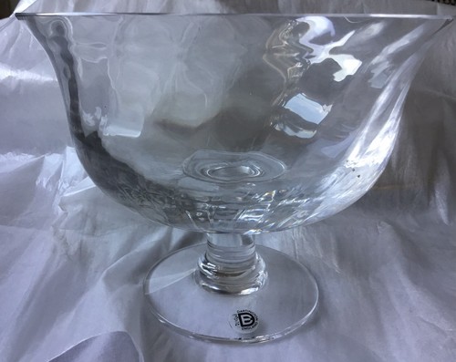 Dartington crytstal footed - crytstal,