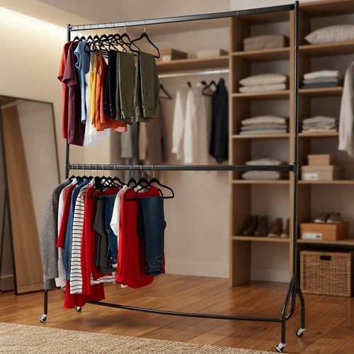 Sturdy free standing clothes - sturdy,