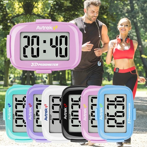 Avtrek digital pedometer - 3d,