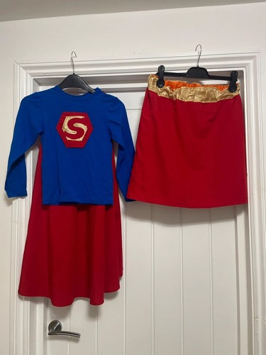 Handmade supergirl dress - , up