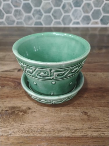 Vintage mccoy usa - green, flower