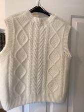 Rita Ora Cream Tank Top Size