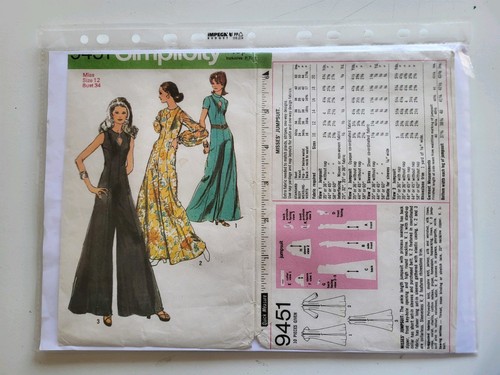 Simplicity sewing pattern 9451 - sewing,