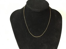 9ct gold curb chain 415mm long