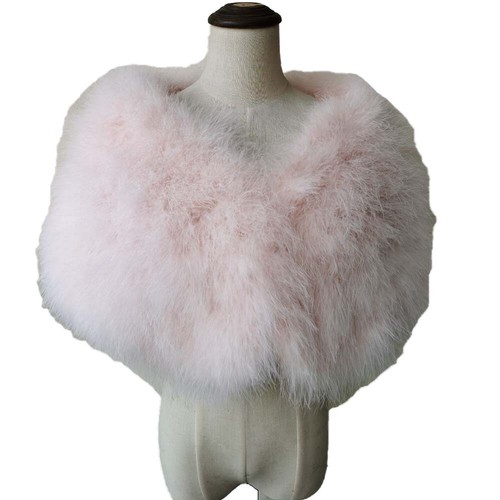 Real ostrich feather - real, fur