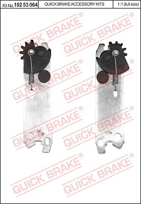 Adjuster drum brake - brake, for