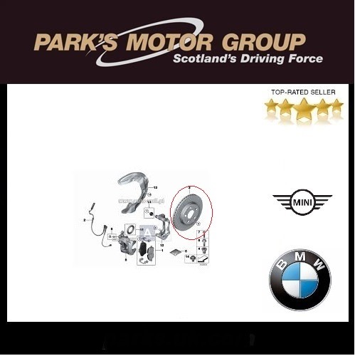 Genuine mini front vented - mini,