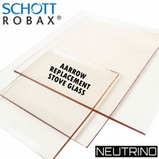 Aarrow Replacement Stove Glass Heat Resistant Fireproof Ceramic Various Models