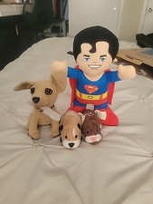 Assorted Toys Yo Quiero Taco Bell Talking Dog, Superman Plush, Kung Zhu Hamsters