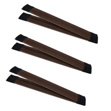 TRIXES Hair Bun Snap Bands x3