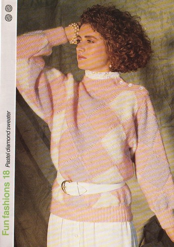 Knitting pattern fun fashions - knitting,