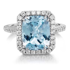 4ct Natural Aquamarine Diamond