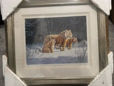 Stephen Gayford Winter Retreat Numbered Limited Edition Signed Print Framed