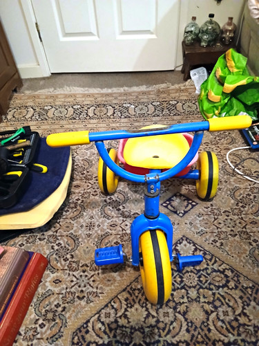 Children plastic wheel - children's, 3-wheel