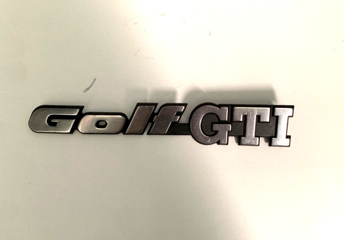 Gold gti mark rear - gold,