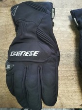Dainese Primaloft Gloves Motorcycle Motorbike Black Size XL Waterproof
