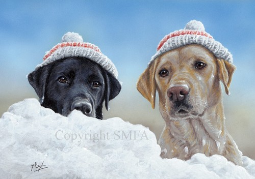 Labrador retriever christmas - retriever,