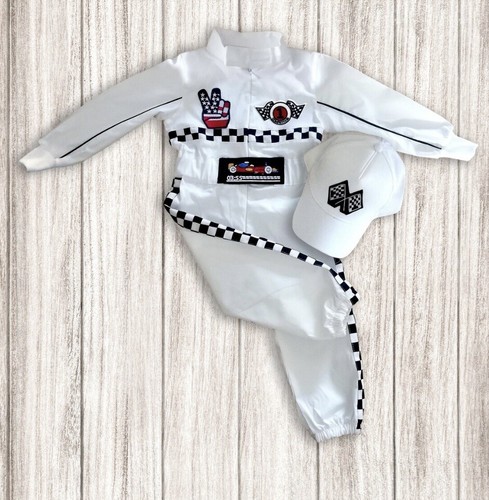 Race car costume overall size - car,