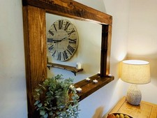 Farmhouse Rustic Mirror –