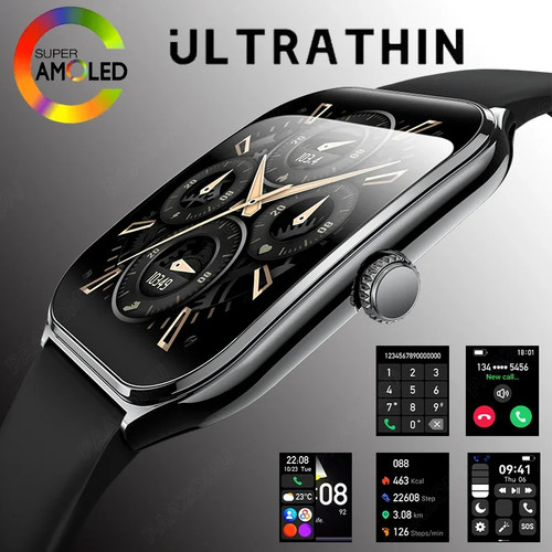 Ultra thin smart watch - watch, men